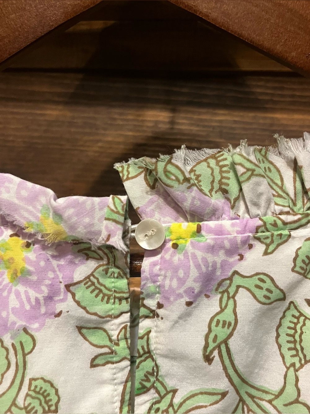 Roller Rabbit Daphne Naoki Floral Cotton Silk Dress XL - Picture 6 of 16